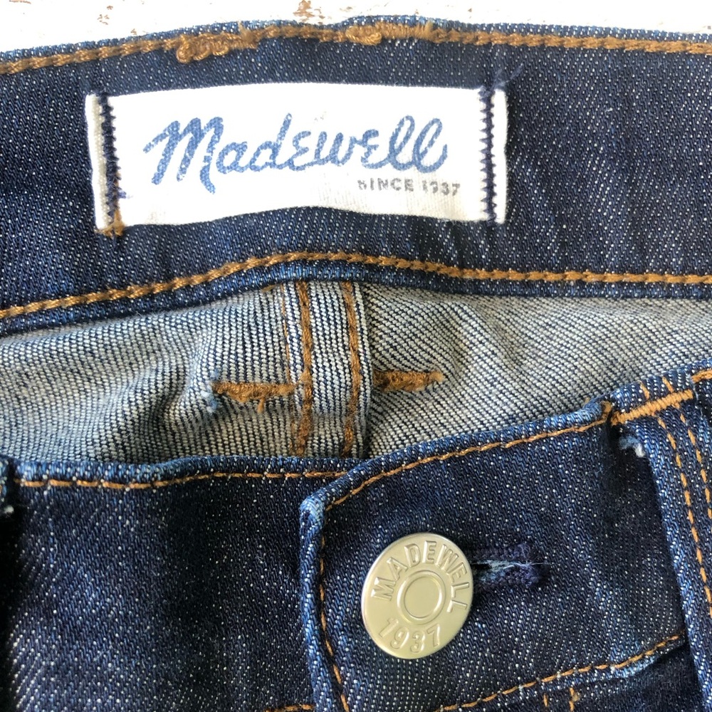 Madewell Jeans Size 24 Skinny Jeans Same Day Shipping New Without Tags - Picture 3 of 9